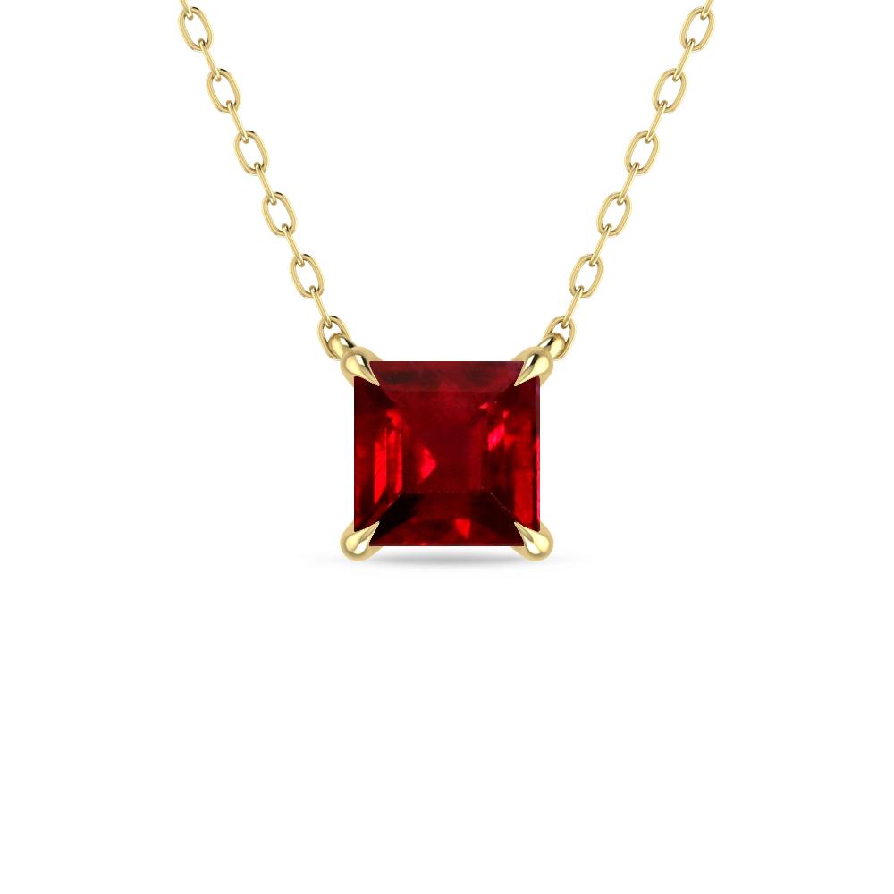 Yellow Gold - Ruby