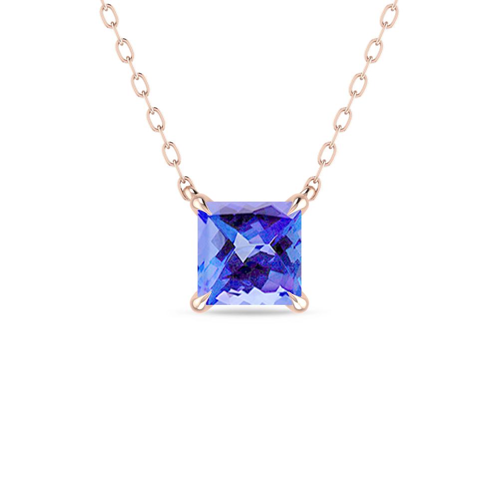 Rose Gold - Tanzanite