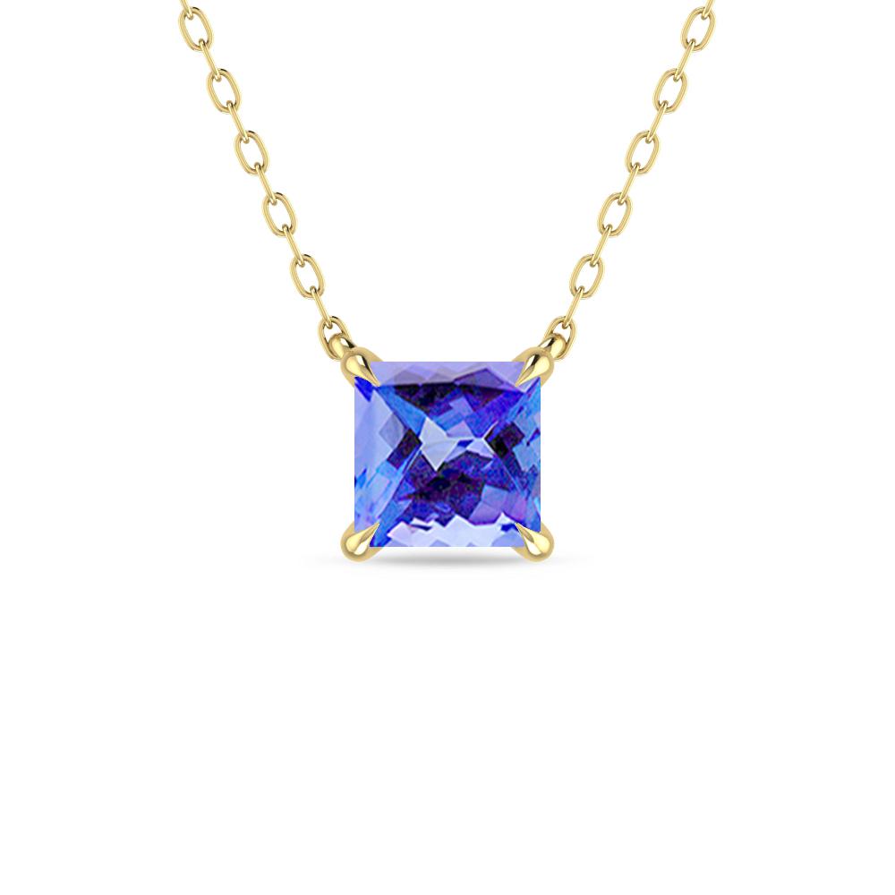 Yellow Gold - Tanzanite