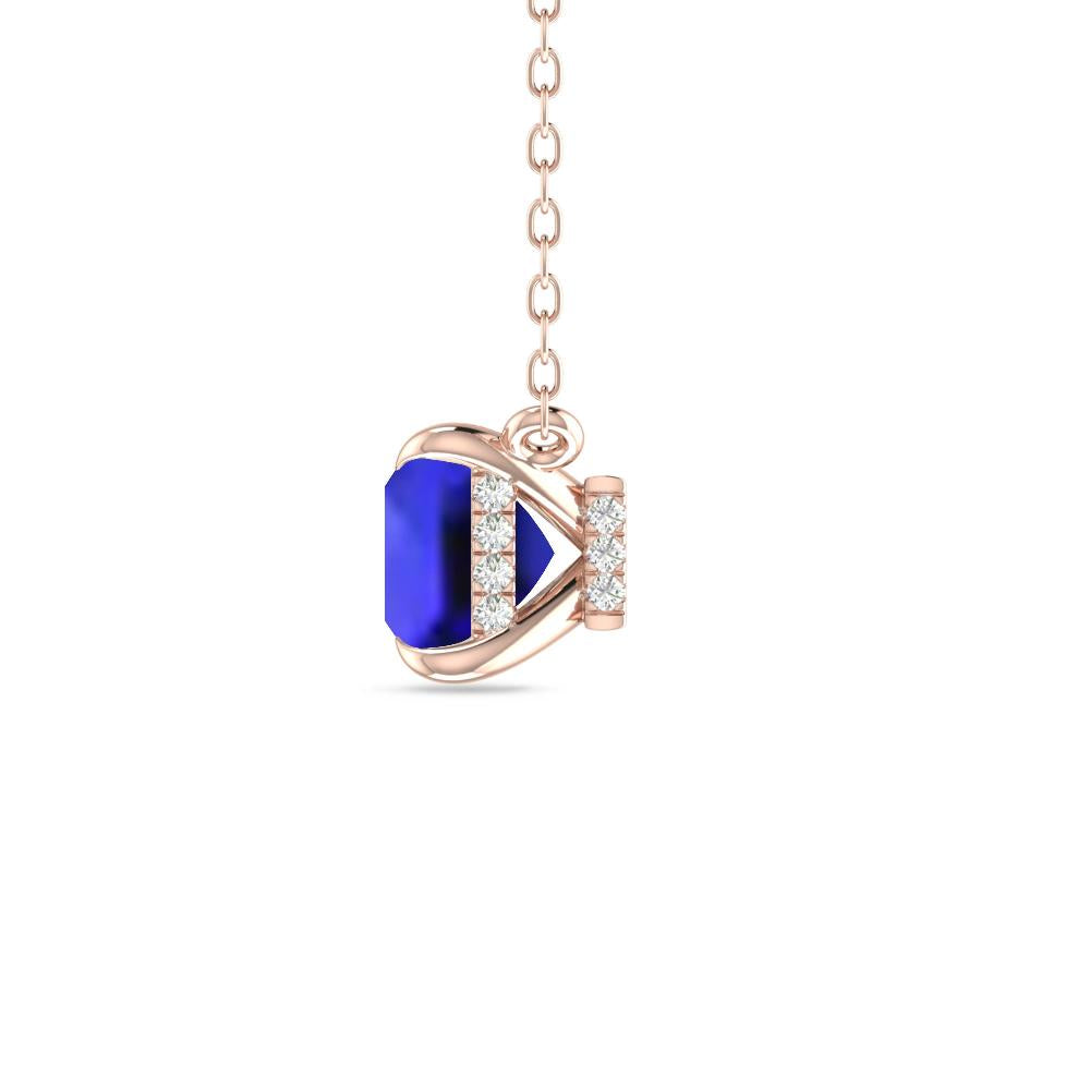 Rose Gold - Tanzanite