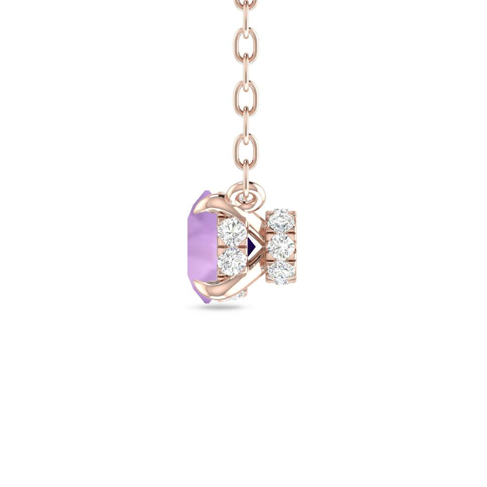 Rose Gold - Amethyst