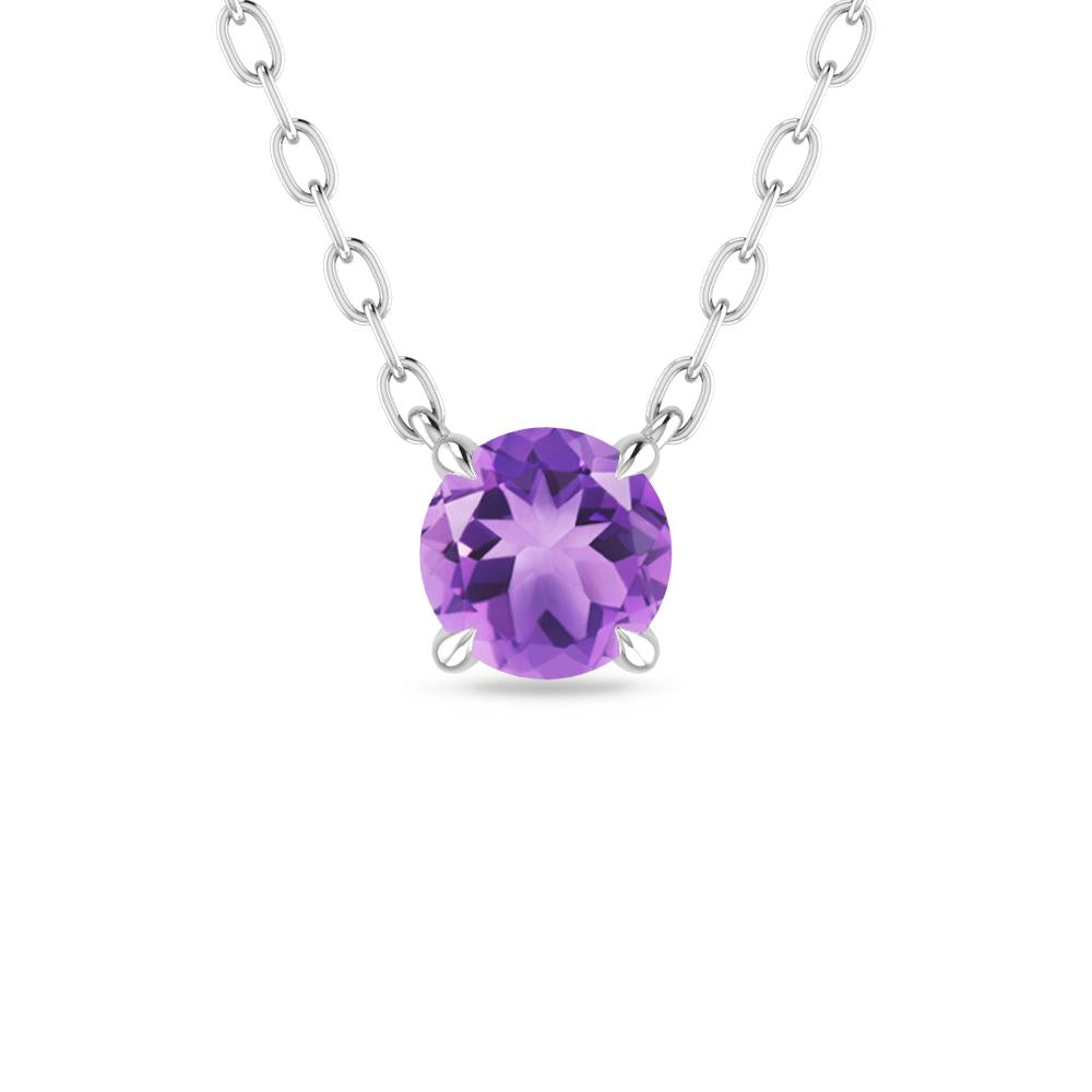 White Gold - Amethyst