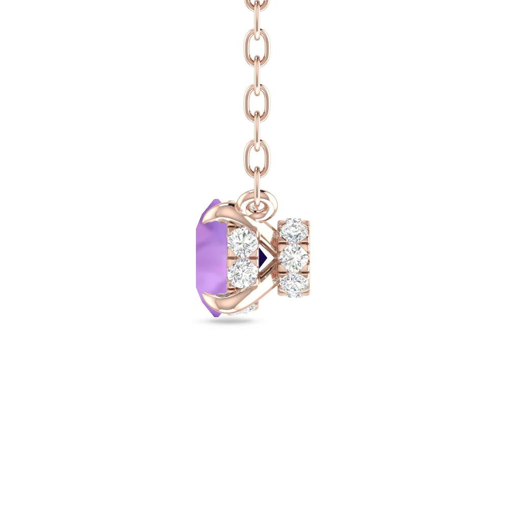 Rose Gold - Amethyst