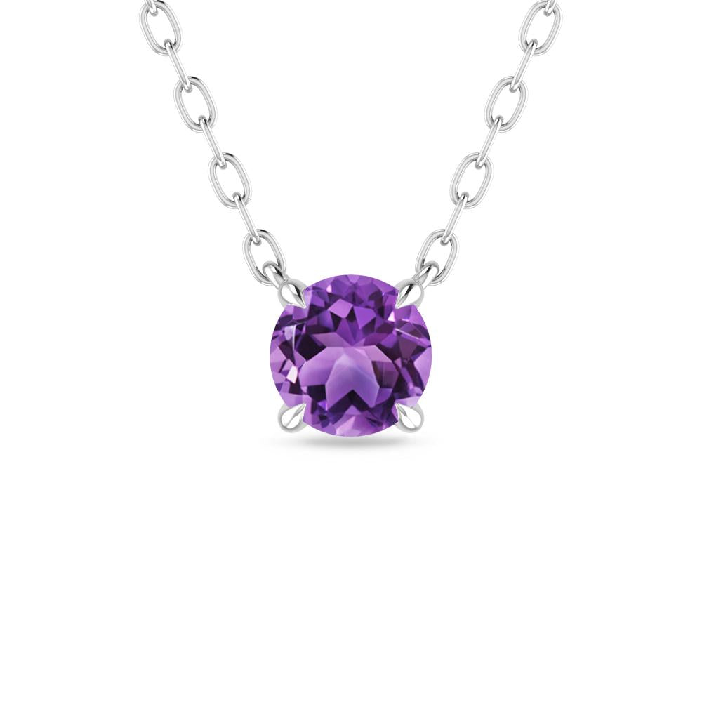 White Gold - Amethyst