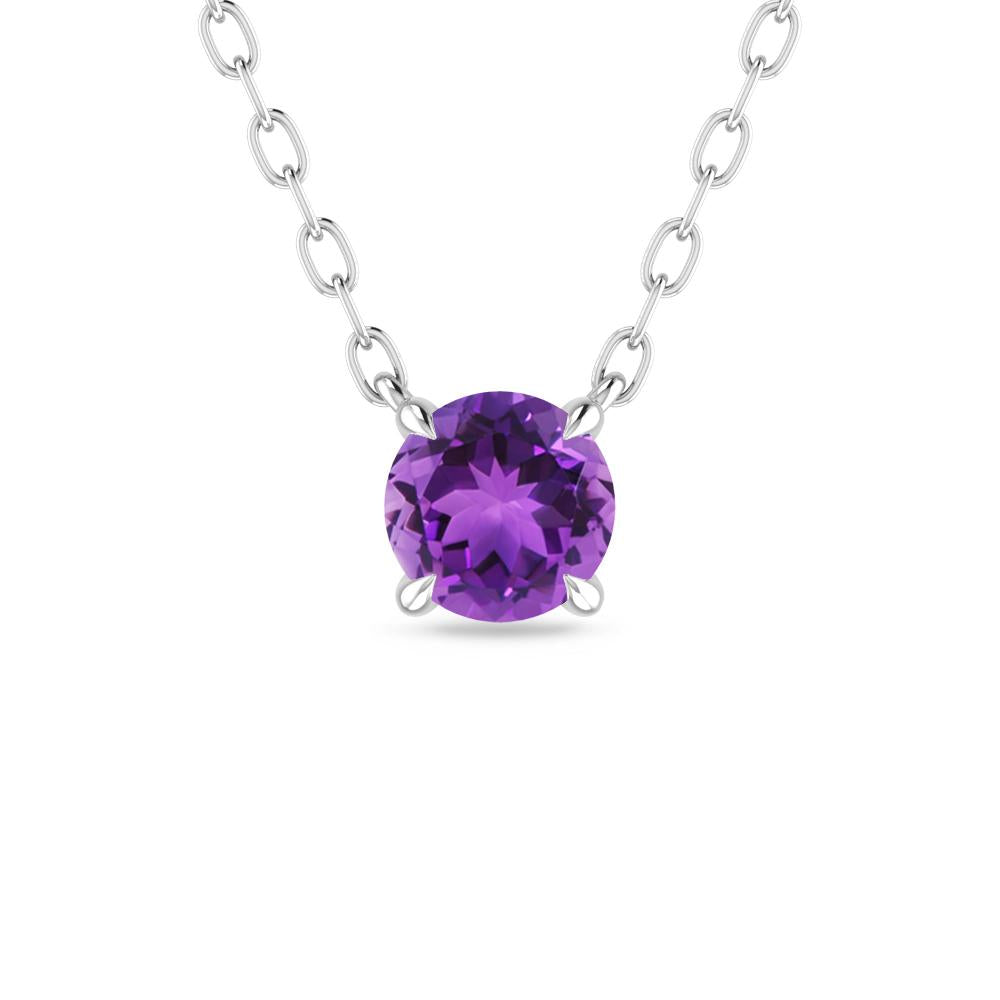 White Gold - Amethyst