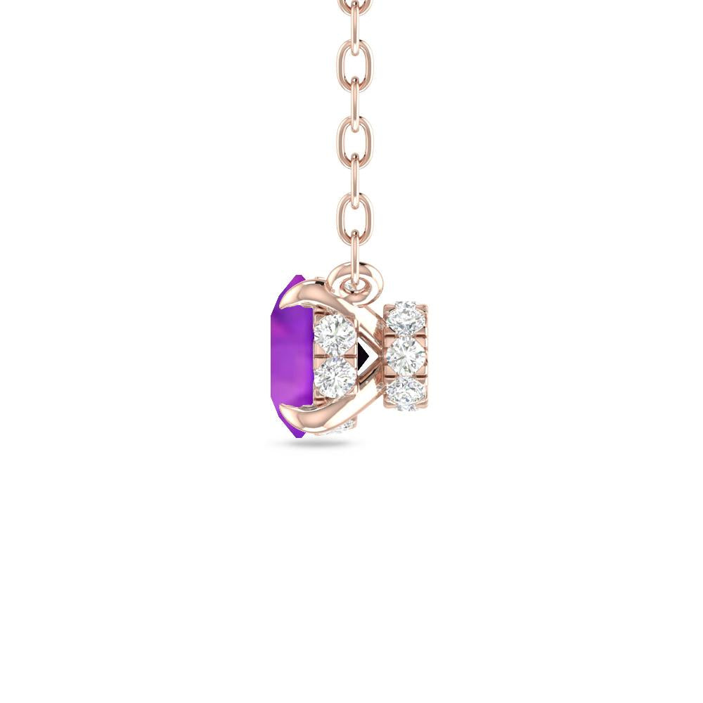 Rose Gold - Amethyst