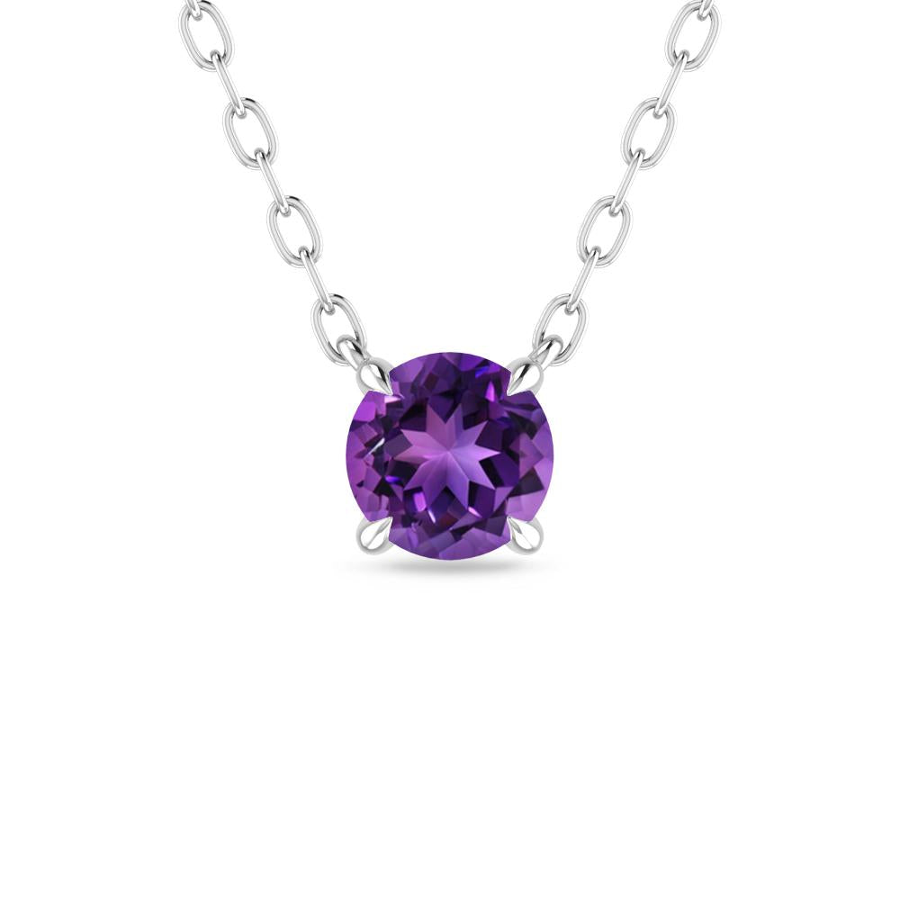 White Gold - Amethyst