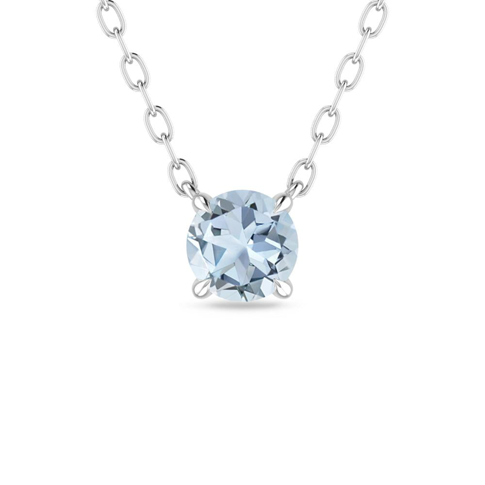 White Gold - Aquamarine