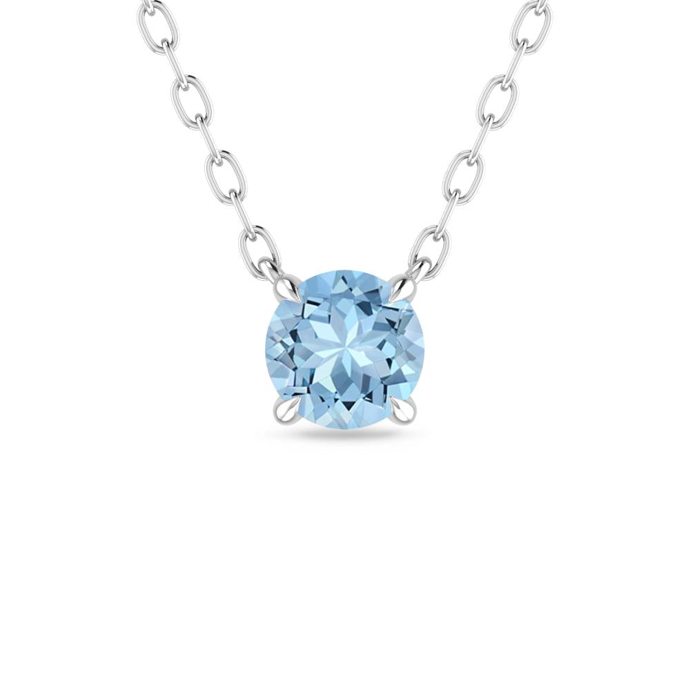 White Gold - Aquamarine