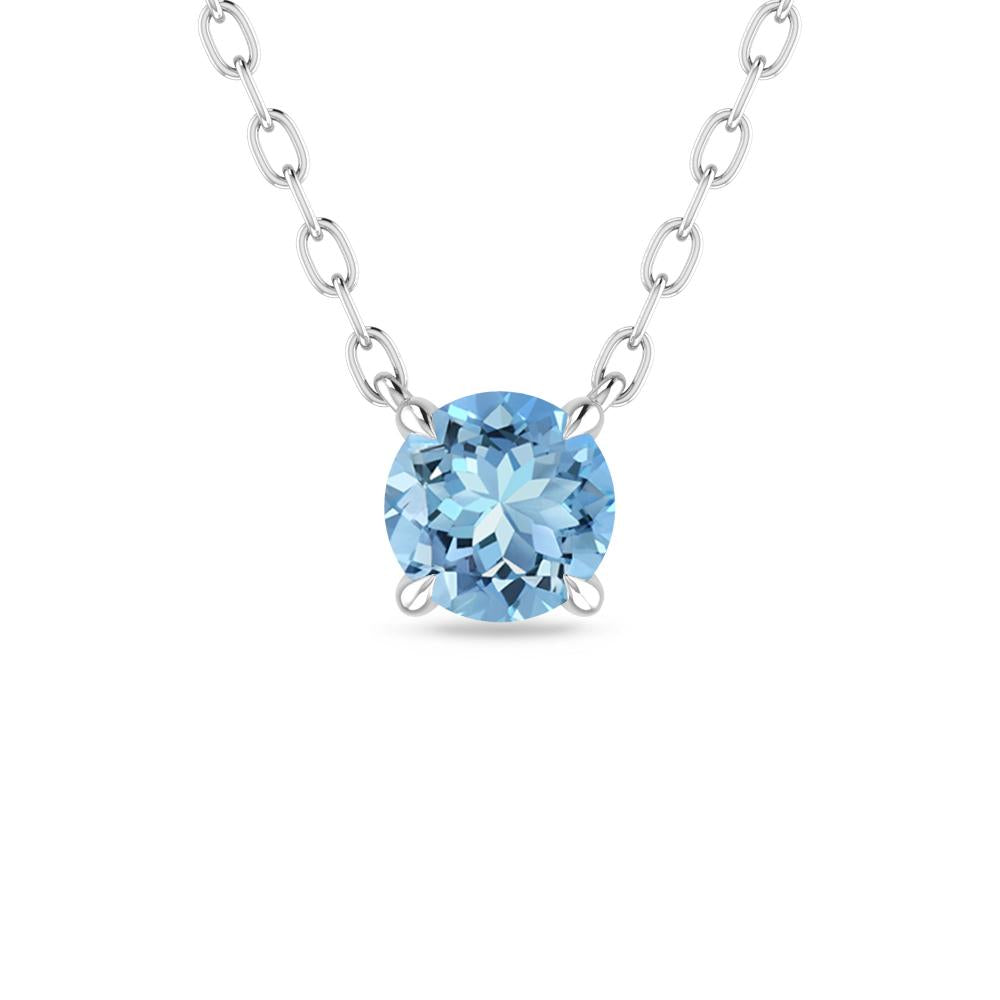 White Gold - Aquamarine