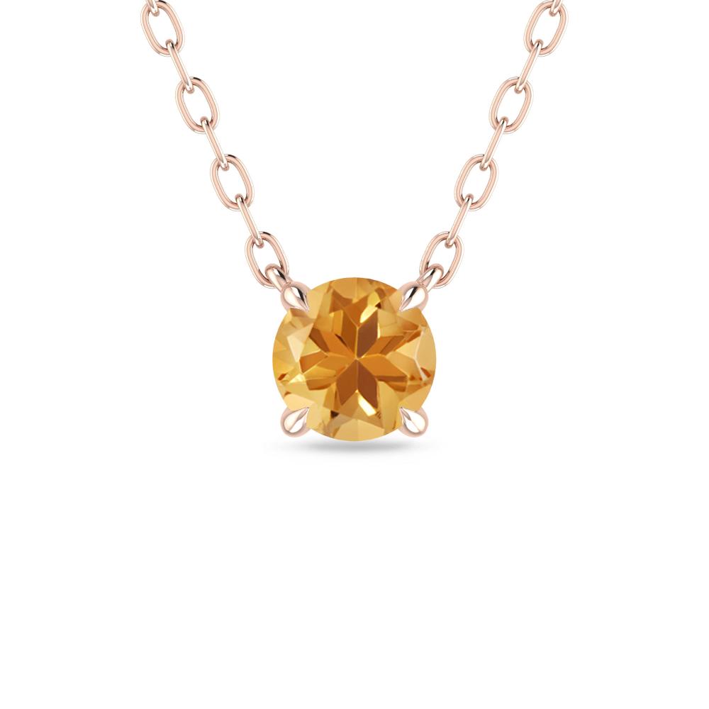 Rose Gold - Citrine