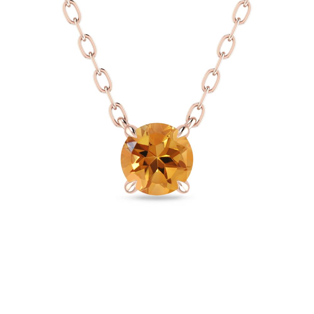 Rose Gold - Citrine