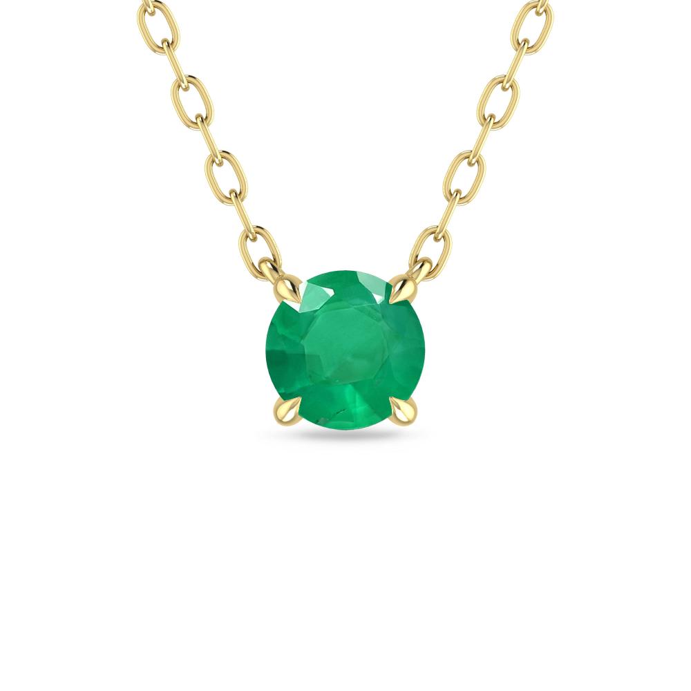 Yellow Gold - Emerald