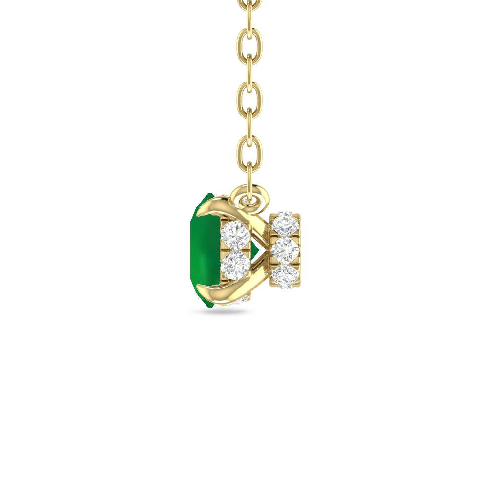 Yellow Gold - Emerald