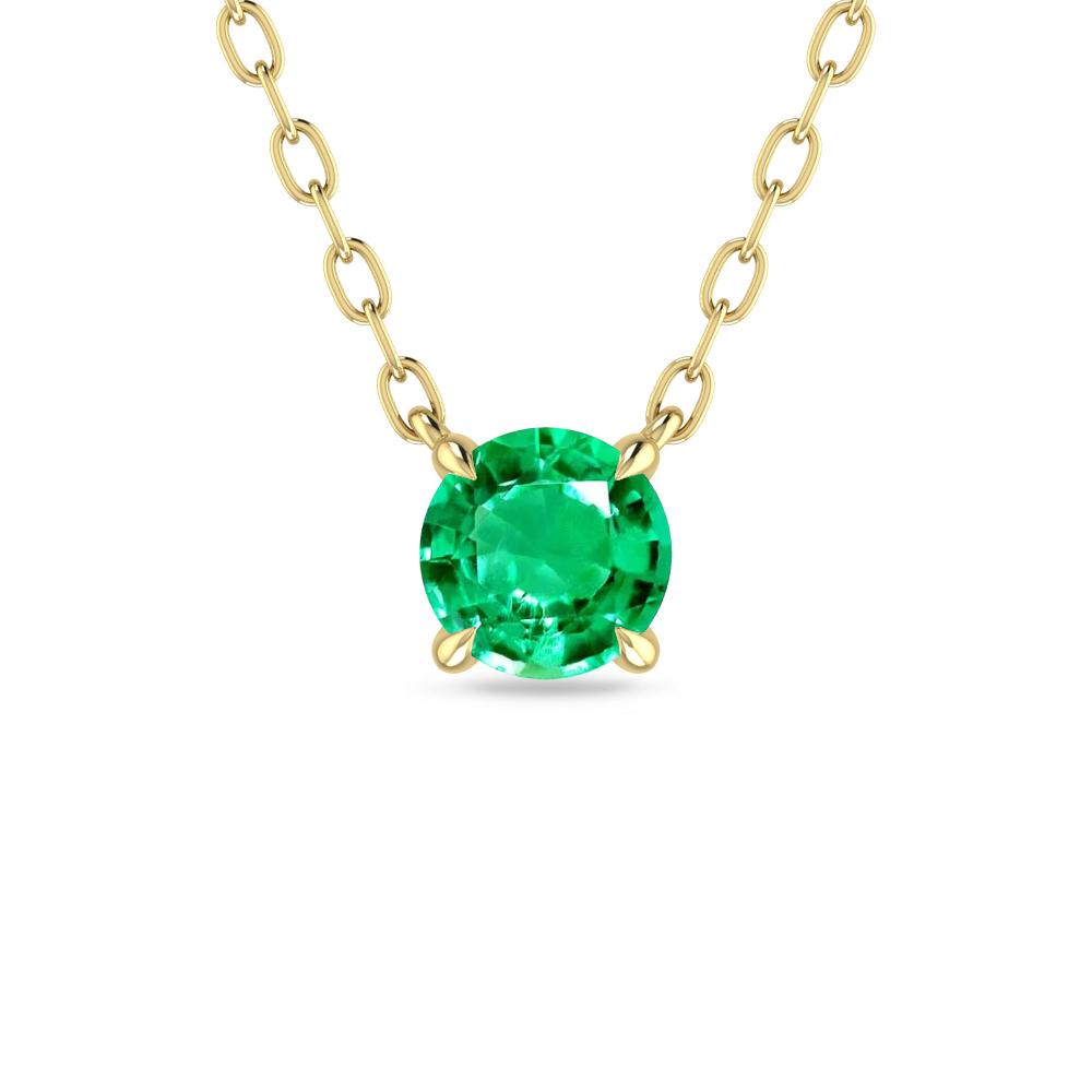 Yellow Gold - Emerald