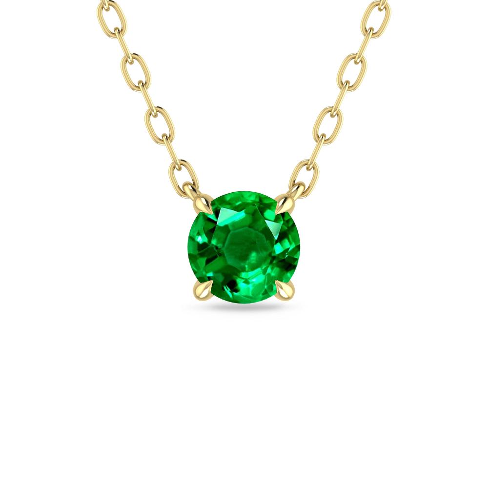 Yellow Gold - Emerald