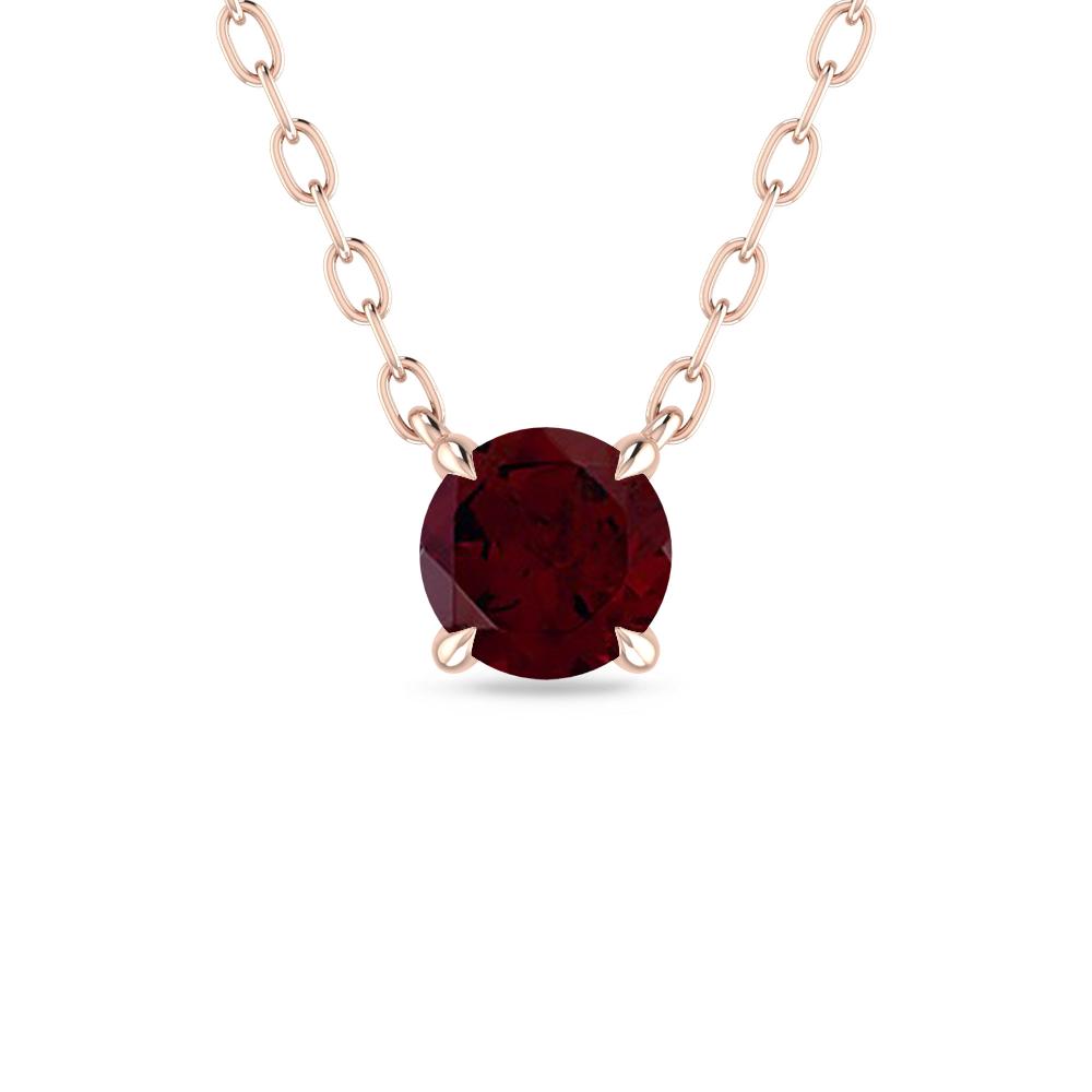 Rose Gold - Garnet