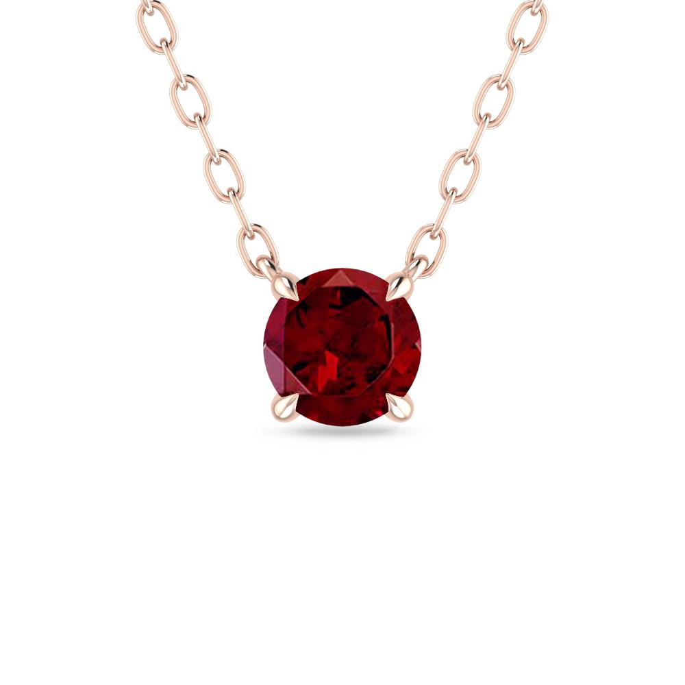 Rose Gold - Garnet