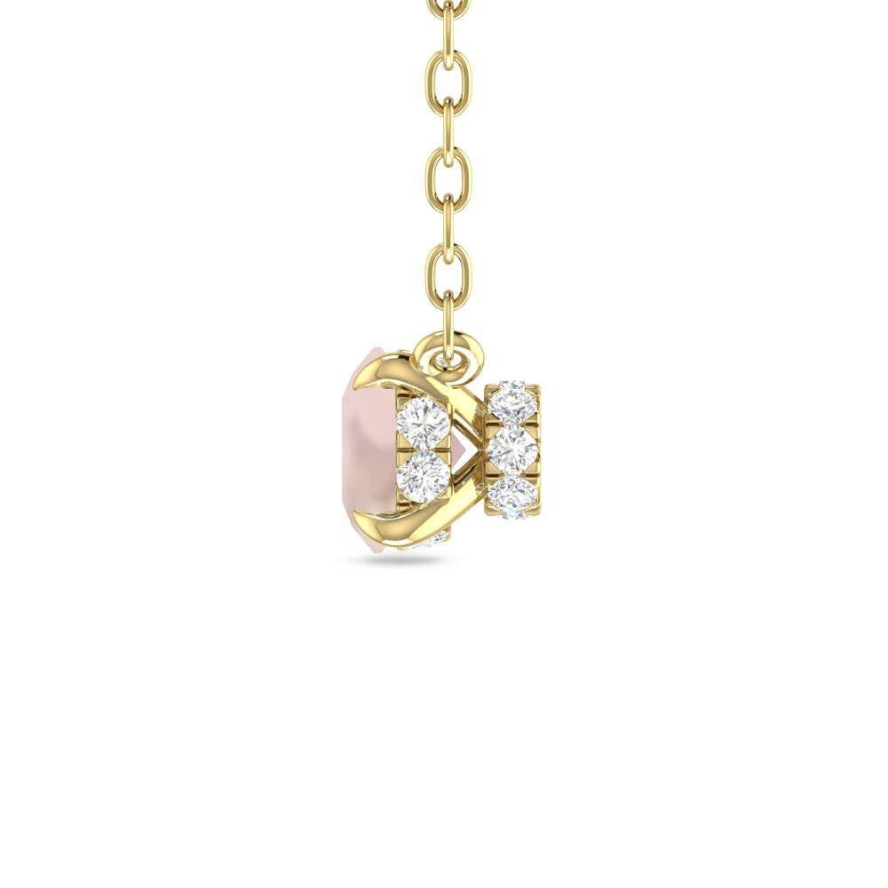 Yellow Gold - Morganite