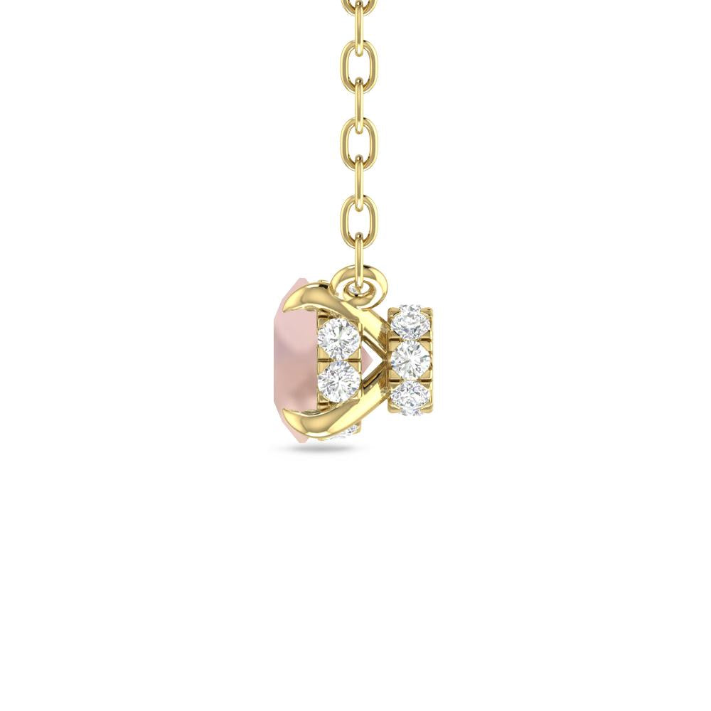 Yellow Gold - Morganite