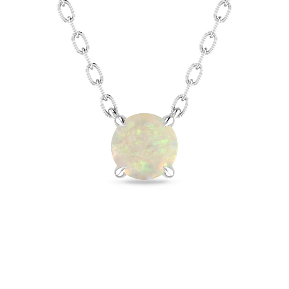 White Gold - Opal