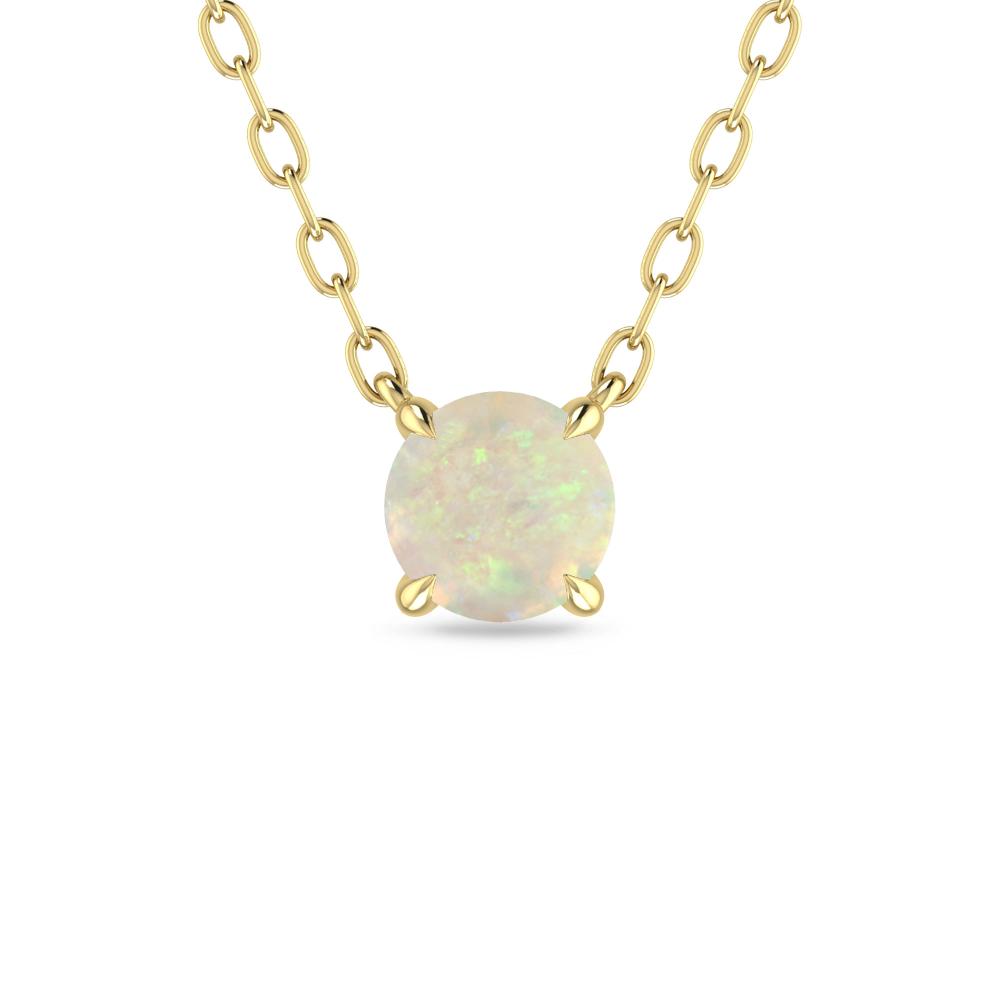 Yellow Gold - Opal