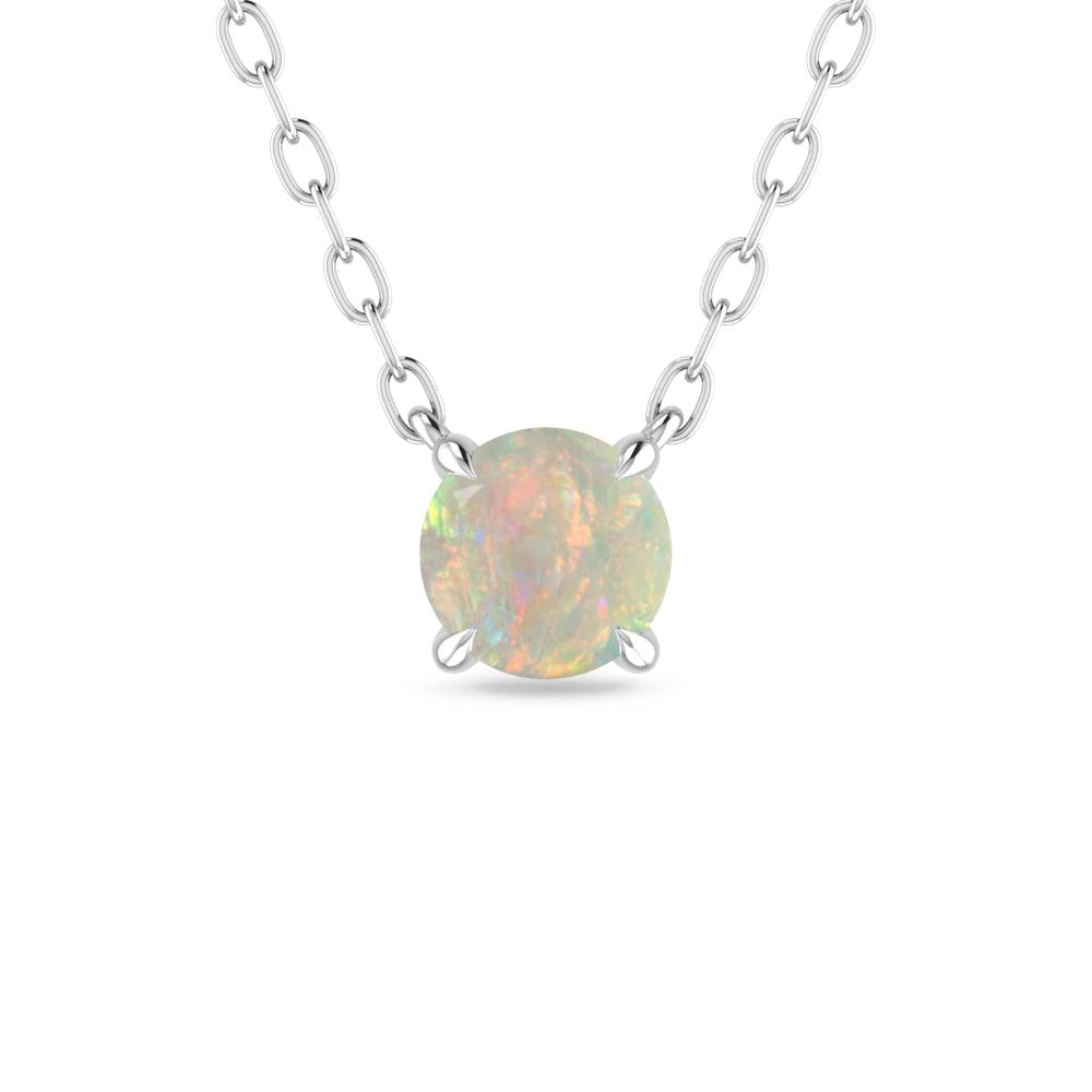 White Gold - Opal