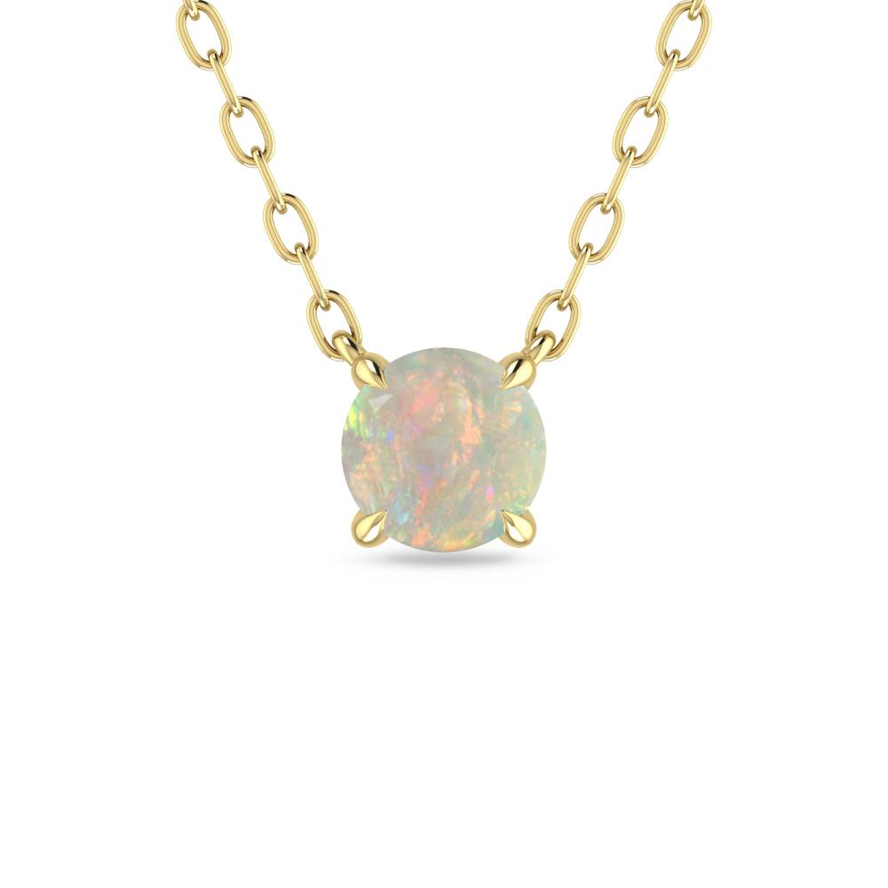 Yellow Gold - Opal