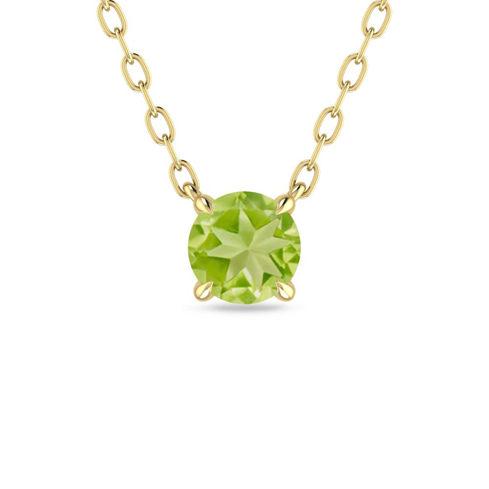 Yellow Gold - Peridot