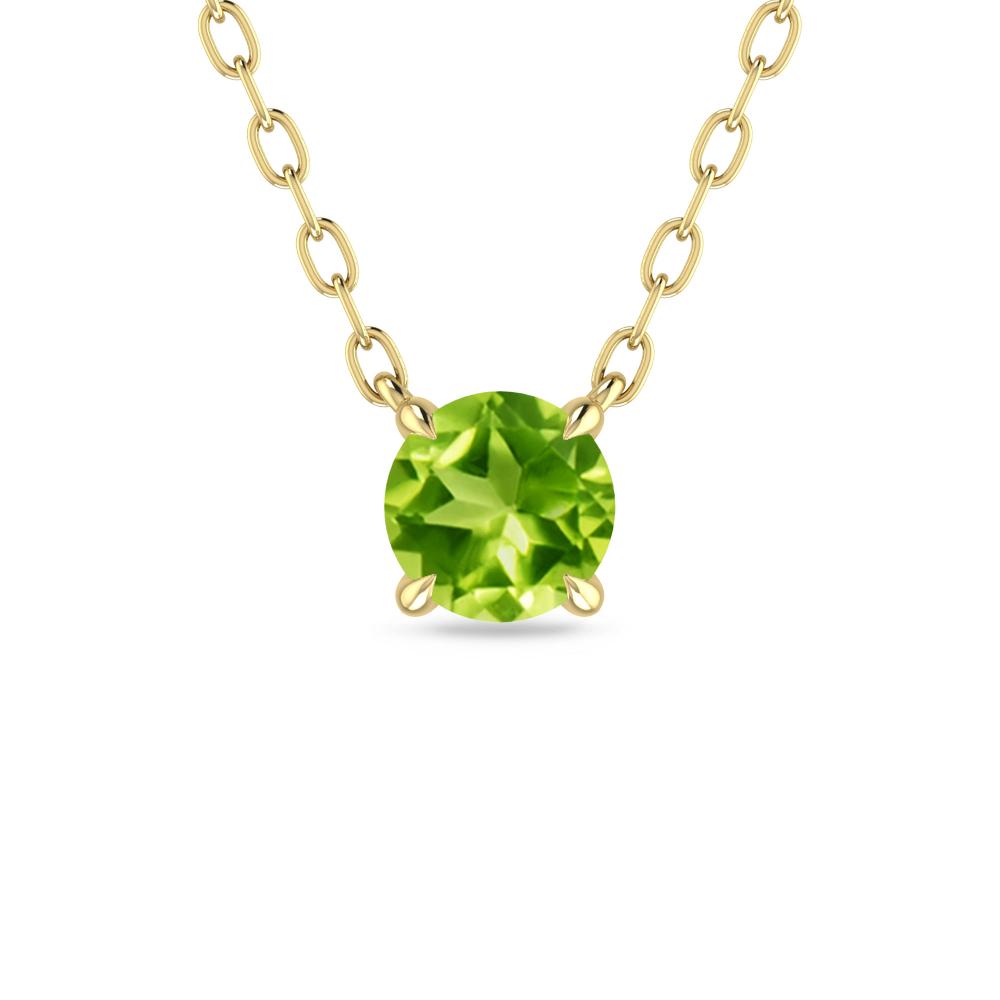 Yellow Gold - Peridot