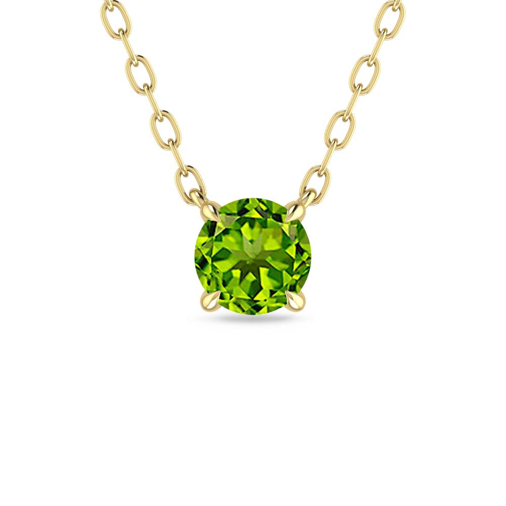 Yellow Gold - Peridot