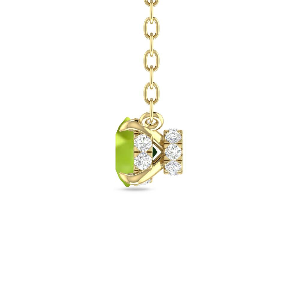 Yellow Gold - Peridot