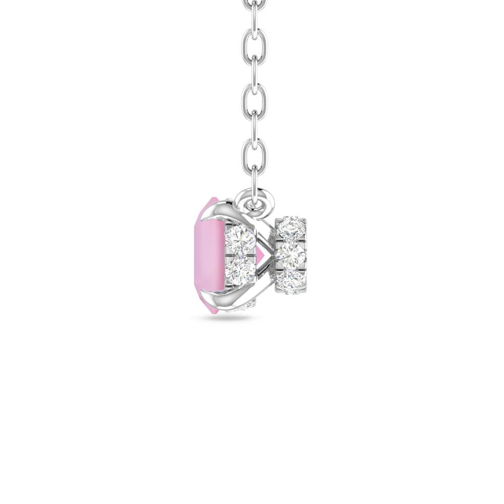 White Gold - Pink Tourmaline