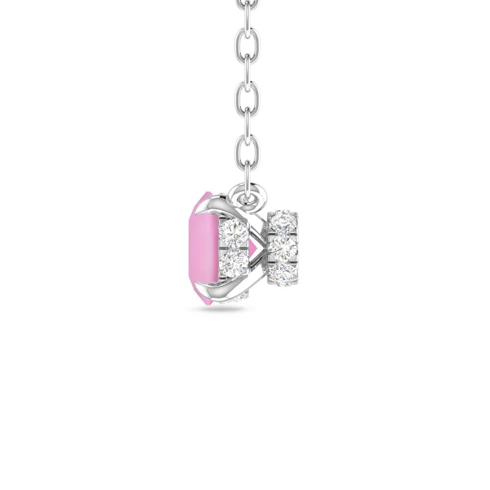 White Gold - Pink Tourmaline