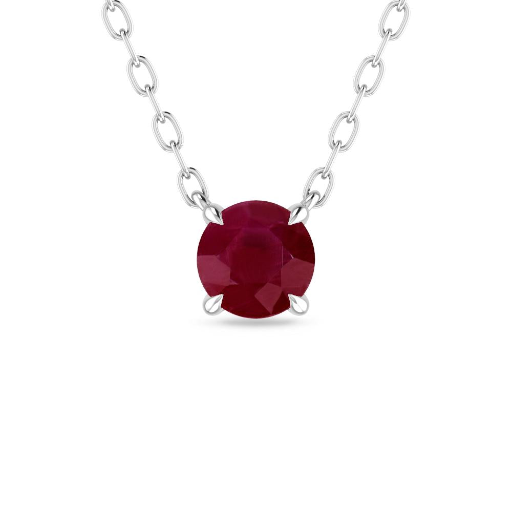 White Gold - Ruby