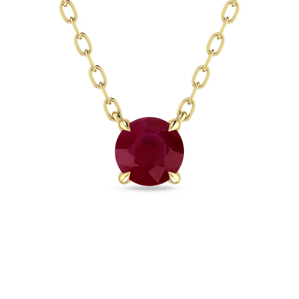 Yellow Gold - Ruby