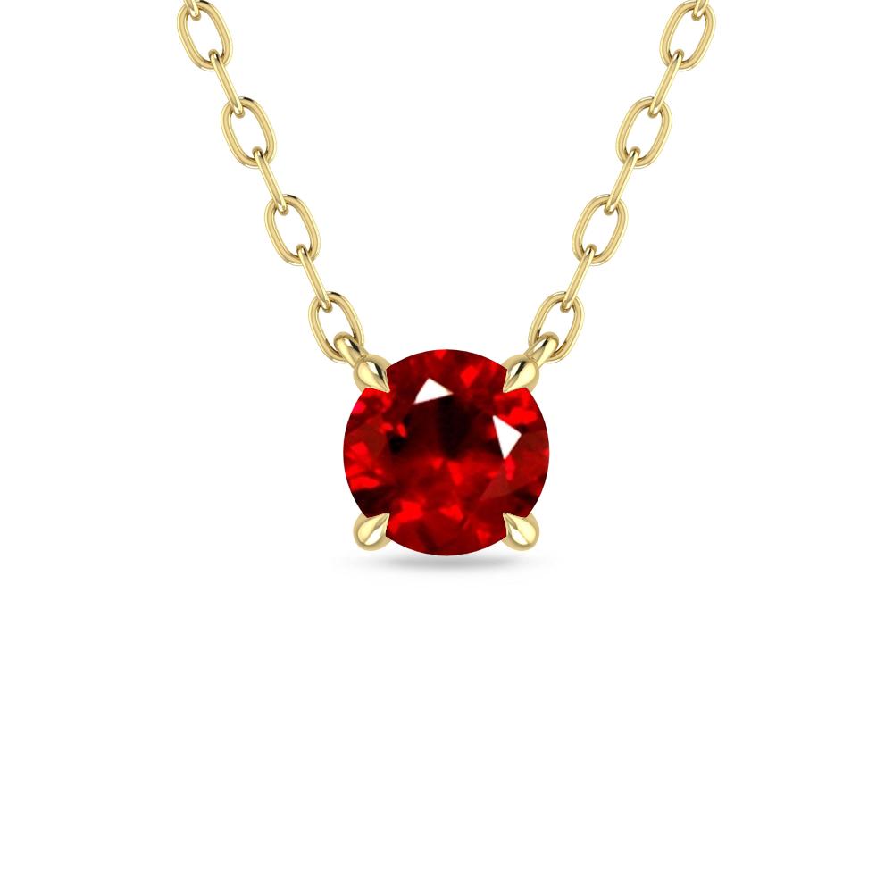 Yellow Gold - Ruby