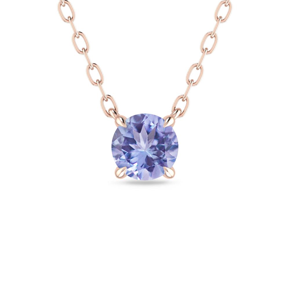 Rose Gold - Tanzanite