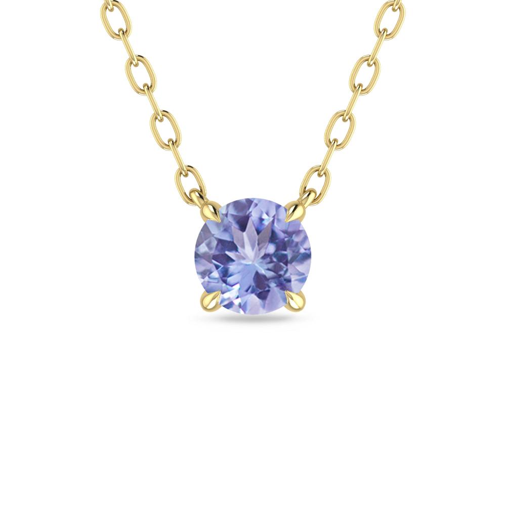 Yellow Gold - Tanzanite