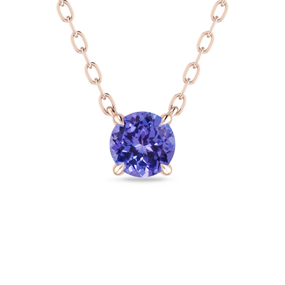 Rose Gold - Tanzanite