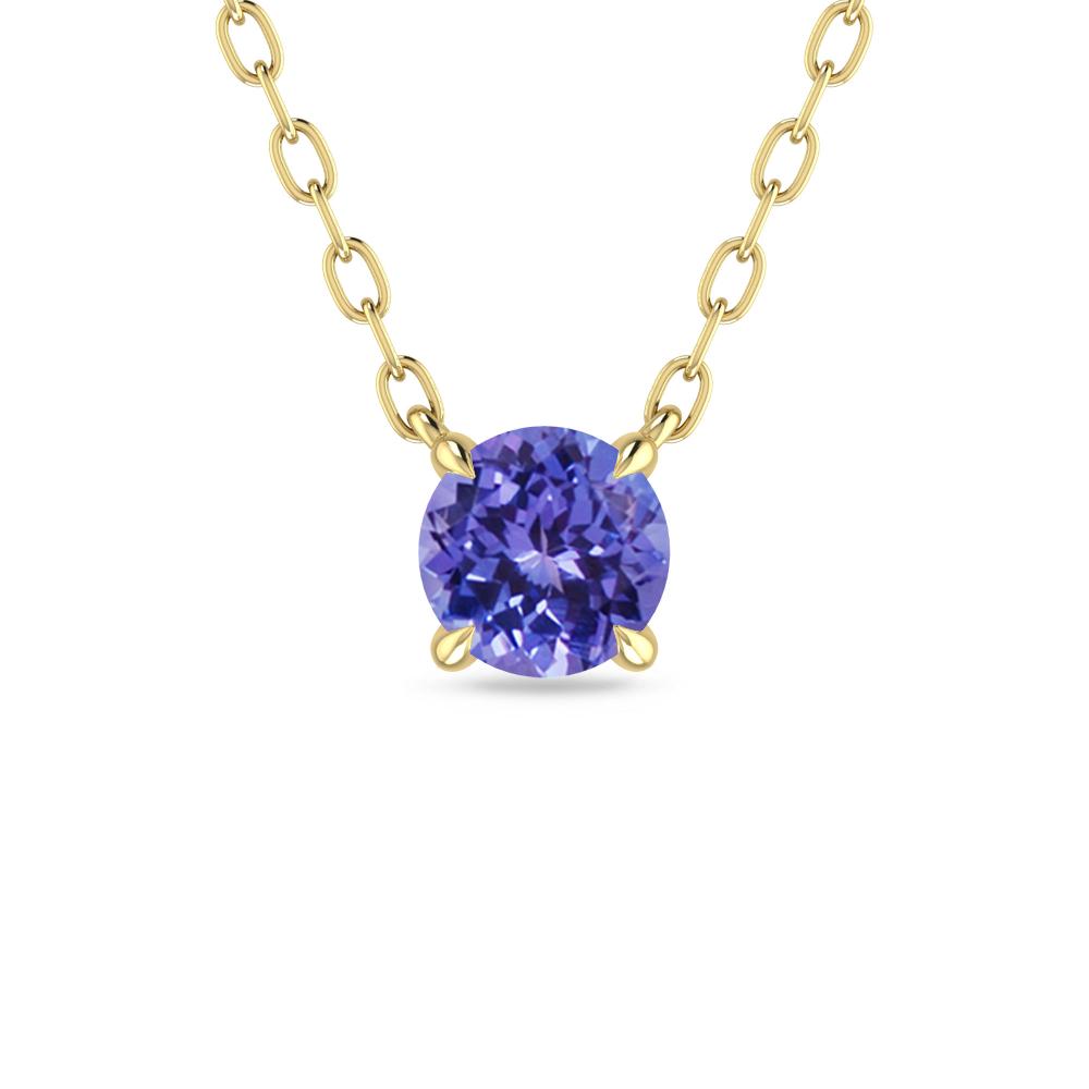 Yellow Gold - Tanzanite