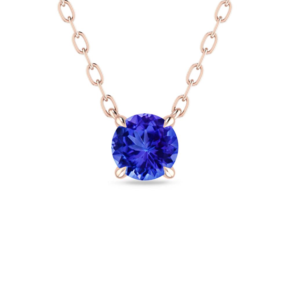 Rose Gold - Tanzanite