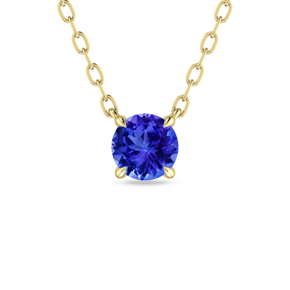 Yellow Gold - Tanzanite