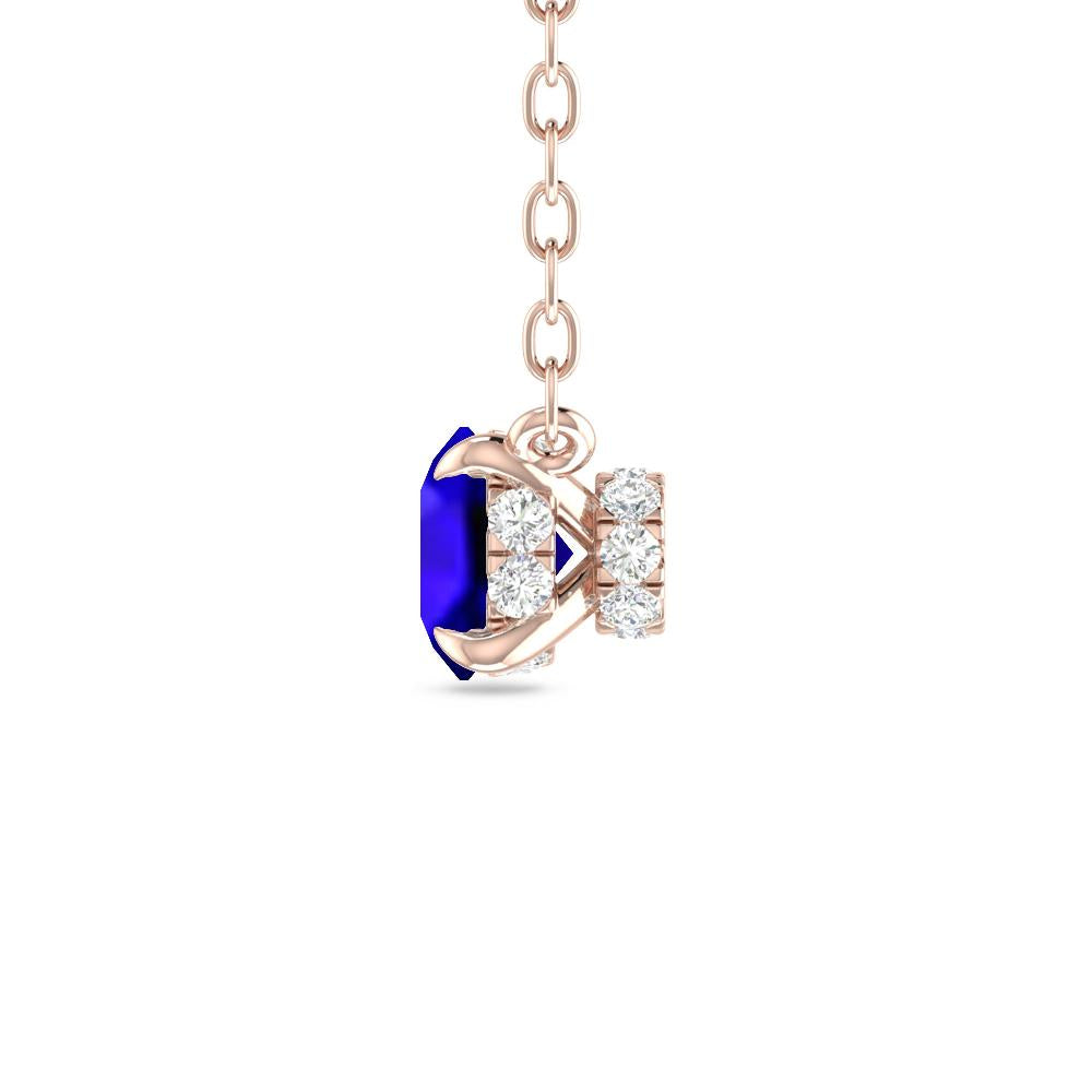 Rose Gold - Tanzanite