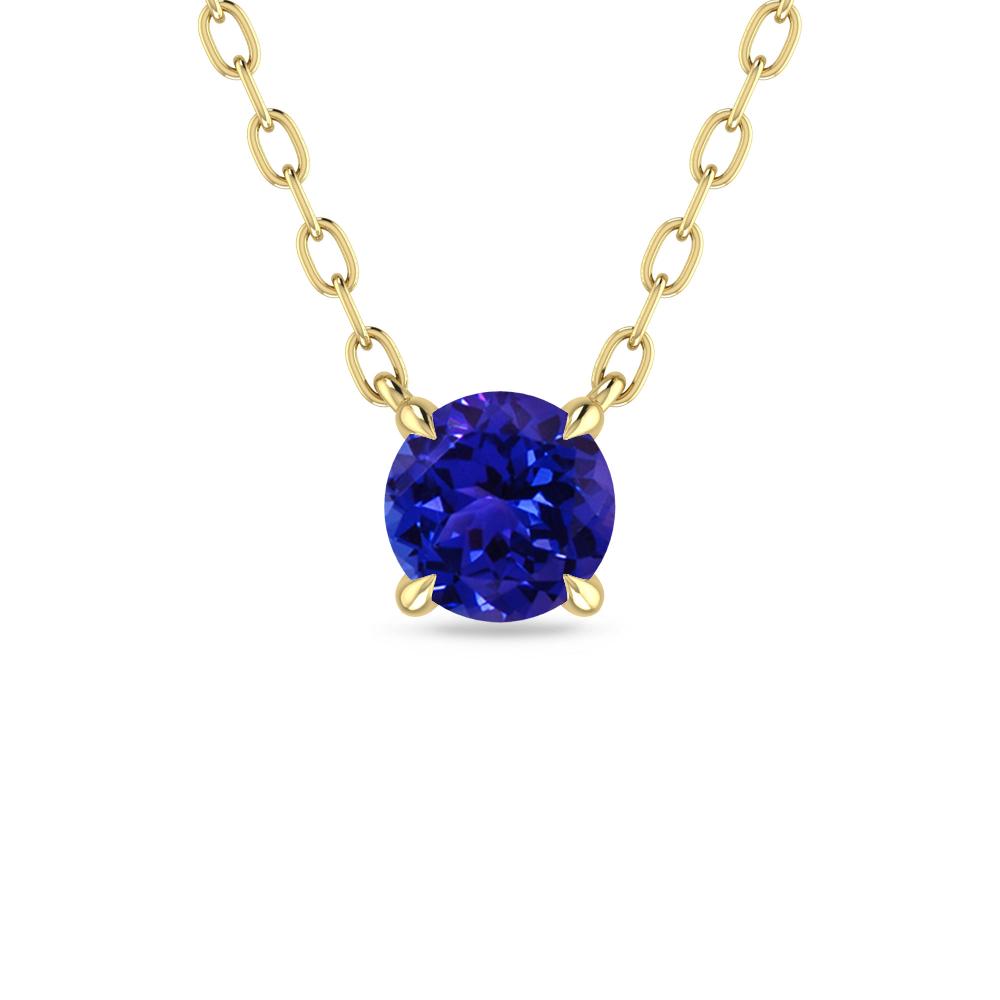 Yellow Gold - Tanzanite