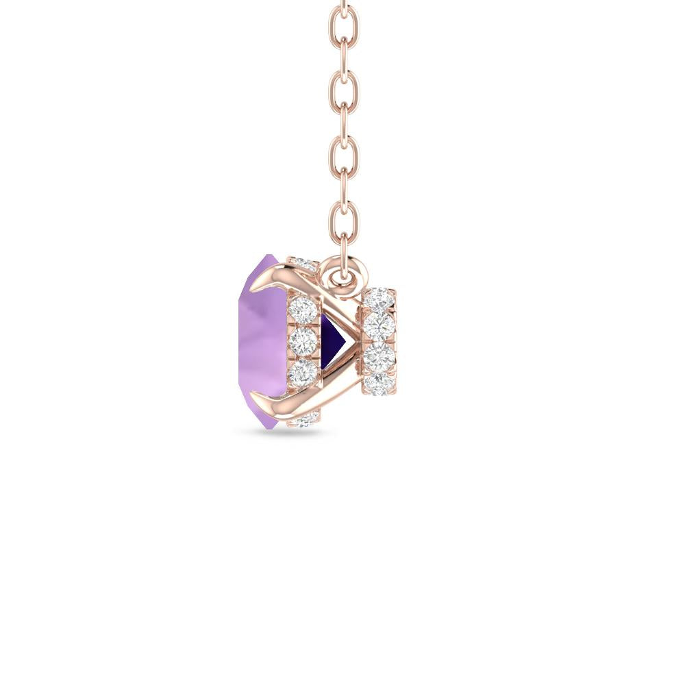 Rose Gold - Amethyst