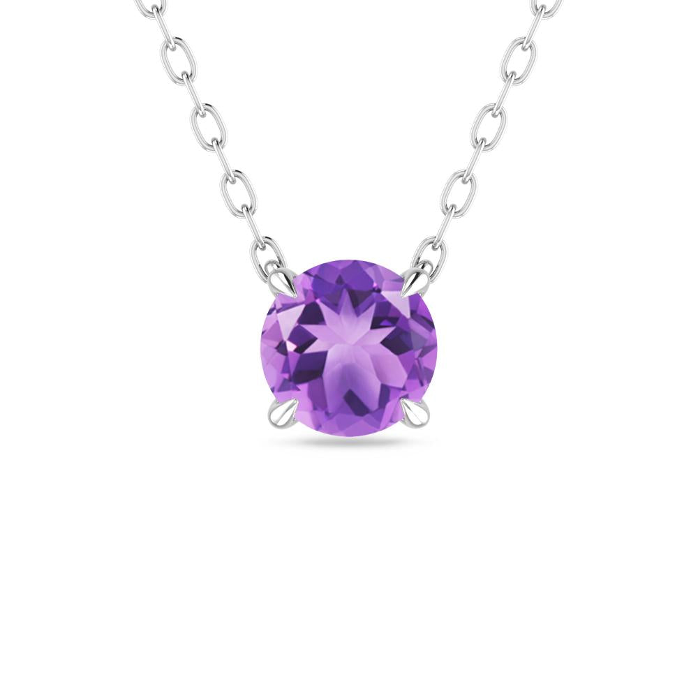 White Gold - Amethyst