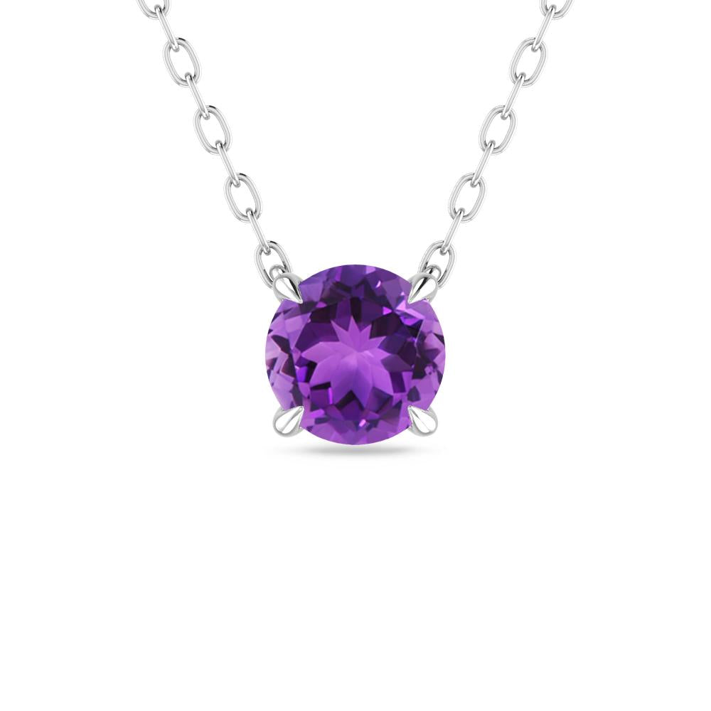 White Gold - Amethyst