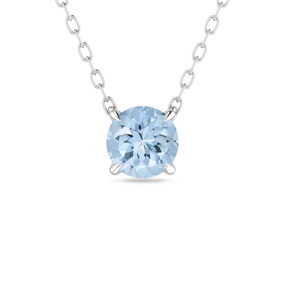 White Gold - Aquamarine