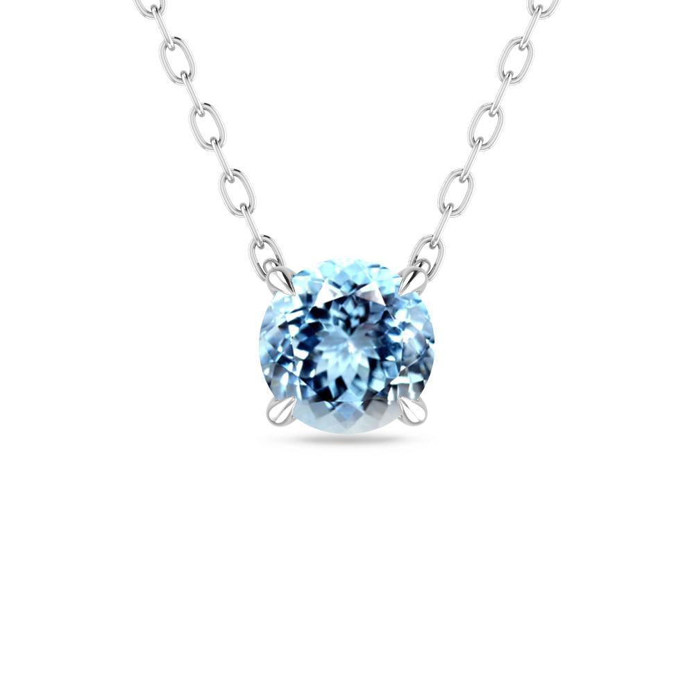 White Gold - Aquamarine